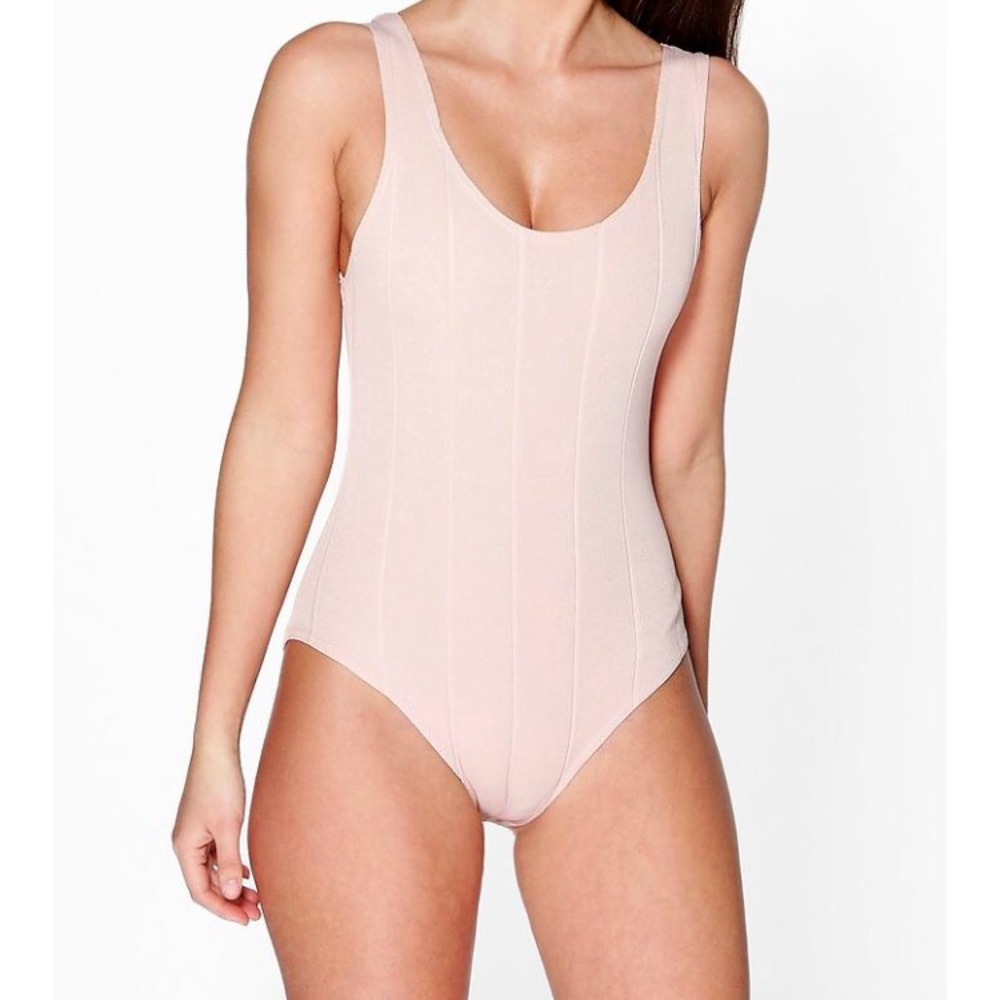 NWOT Ribbed Tank Bodysuit